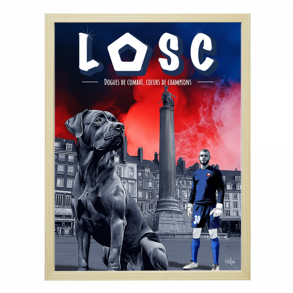 Affiche Lille - Chevalier