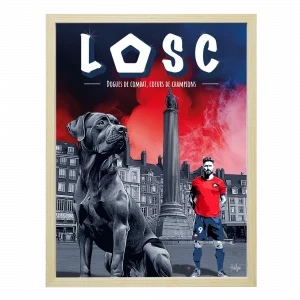 Affiche Lille - Giroud