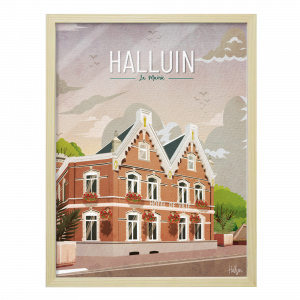 Affiche Halluin - La mairie
