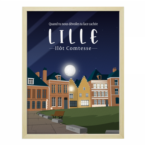 Affiche Lille - Îlot Comtesse