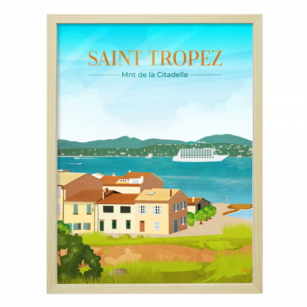 Affiche St Tropez