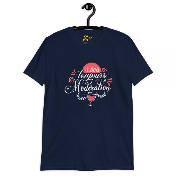 T-shirt Je bois avec modération – Image 2
