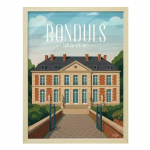 Affiche Bondues - Château vert bois