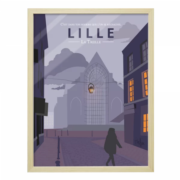Affiche Lille - La Treille