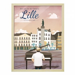 Affiche Lille - Grand Place