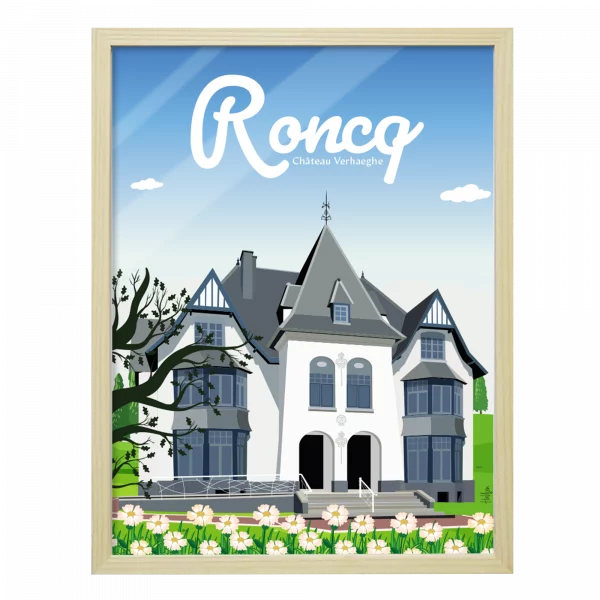 Affiche Roncq - Château Verhaeghe